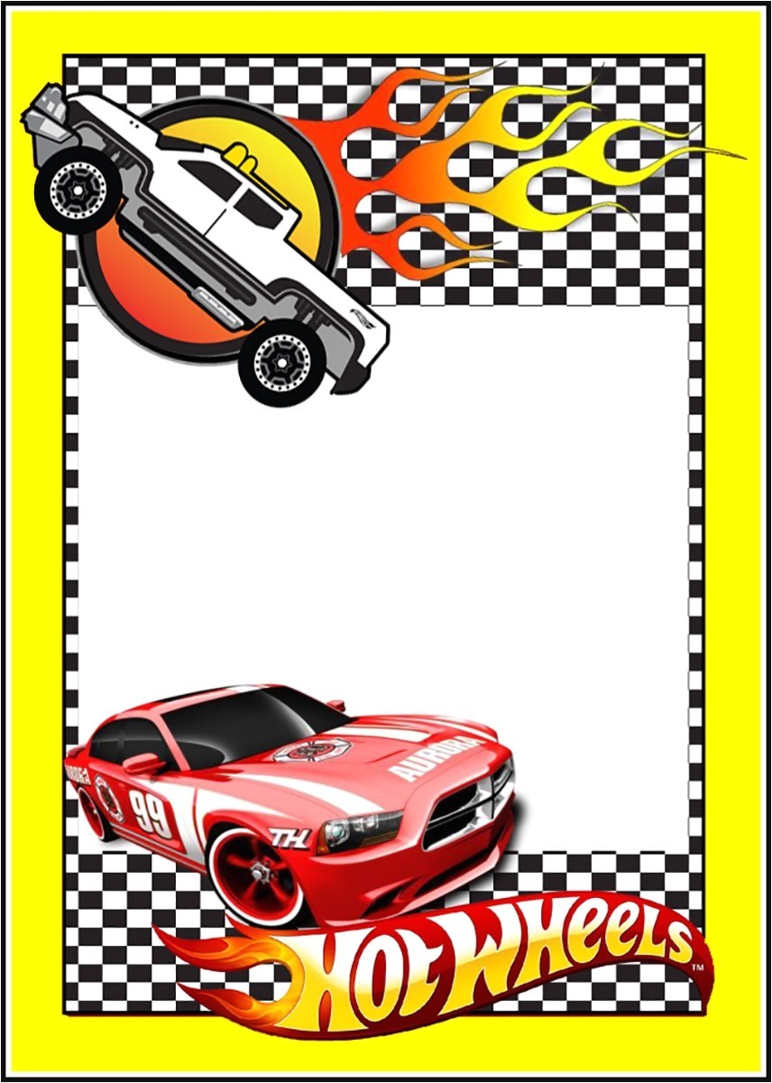 Hot Wheels Party Invitations Printable Free Printable Hot Wheels Invitation Templates for Download
