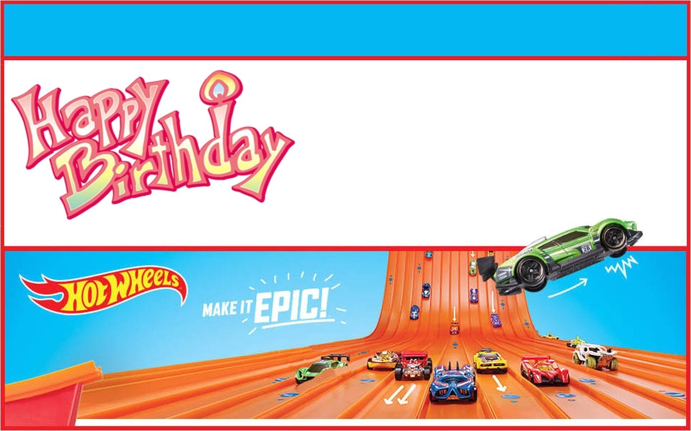 Hot Wheels Party Invitations Printable Free Printable Hot Wheels Invitation Templates for Download