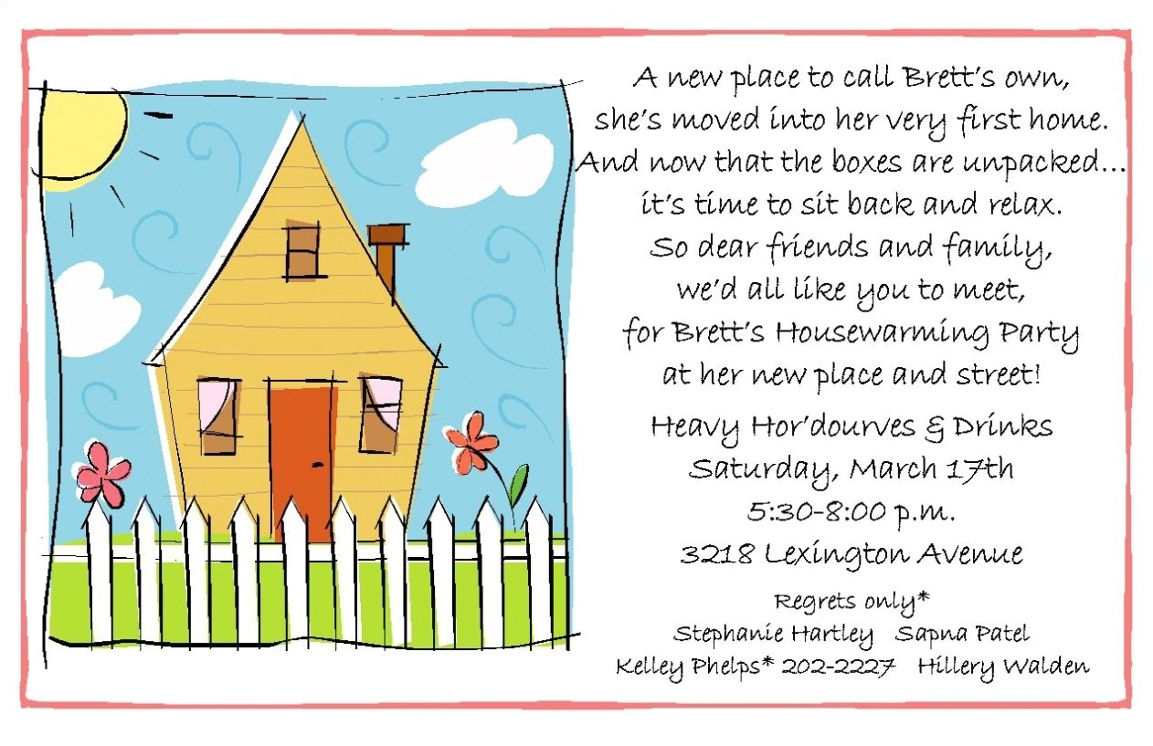 Housewarming Party Invite Wording Housewarming Invitations Wording Template