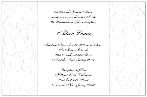 How to Make Quinceanera Invitations at Home Quinceanera Invitations Wording Quinceanera Invitations