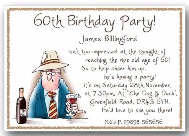 Humorous 60th Birthday Invitation Wording Funny 50th Birthday Invitations Wording Ideas Drevio