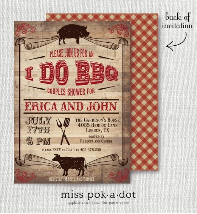I Do Bbq Bridal Shower Invitations Rustic I Do Bbq Barbecue Couples Wedding Shower Invitation I Do Bbq Bridal Shower Invitations Rustic I Do Bbq Barbecue Couples Wedding Shower Invitation