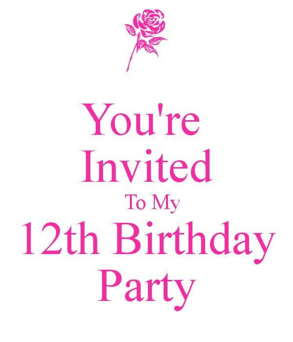 I Would Like to Invite You to My Birthday Party You are Invited to My Birthday Party Pictures to Pin On
