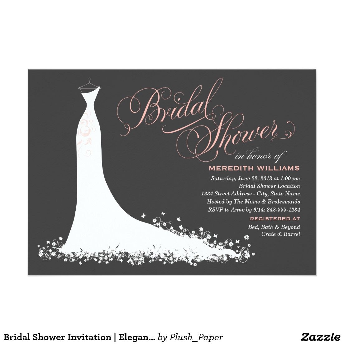 Ideas for Bridal Shower Invitations Bridal Shower Invitations Bridal Shower Invitations