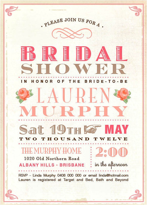 Ideas for Bridal Shower Invitations Wedding Planning Ideas with 25 Awesome Bridal Shower