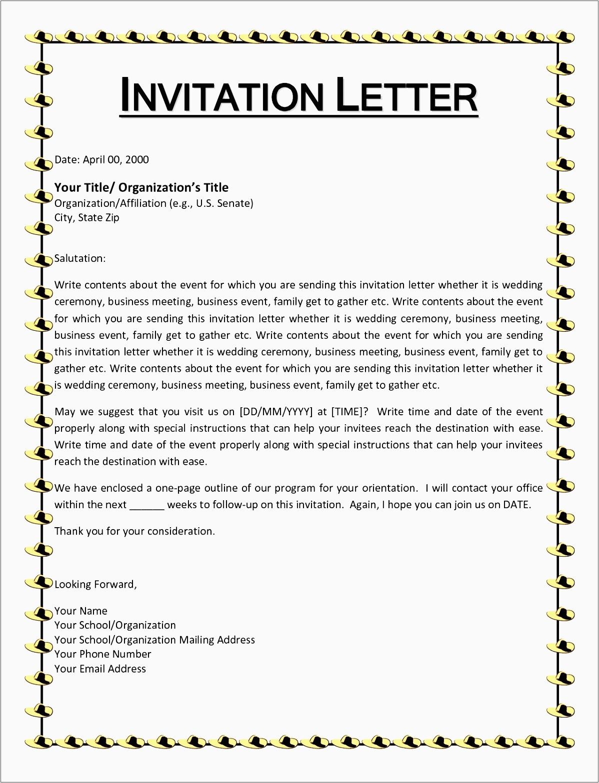 Informal Invitation Letter to A Birthday Party Invitation Letter Informal Saevk Beautiful Wedding
