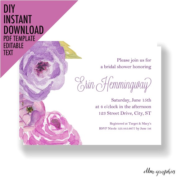 Instant Download Bridal Shower Invitations Instant Download Bridal Shower Invitations Floral Instant Download Bridal Shower Invitations Instant Download Bridal Shower Invitations Floral