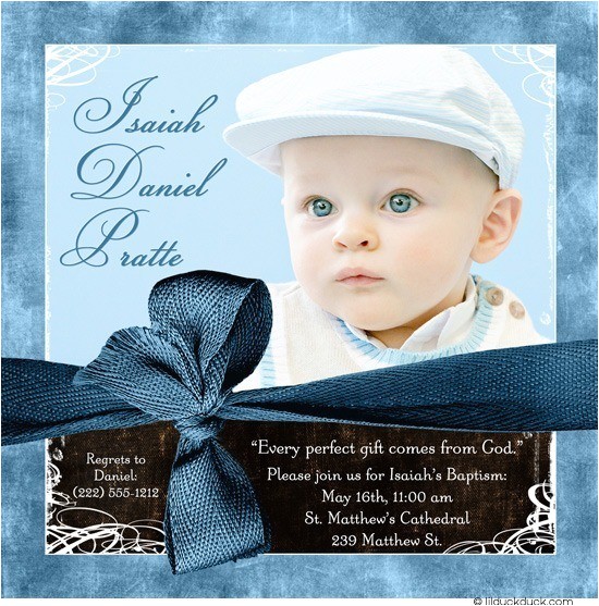 Invitation Card for Baptism Of Baby Boy Modern Boy Baptism Invitation Golden Cross Baby son S