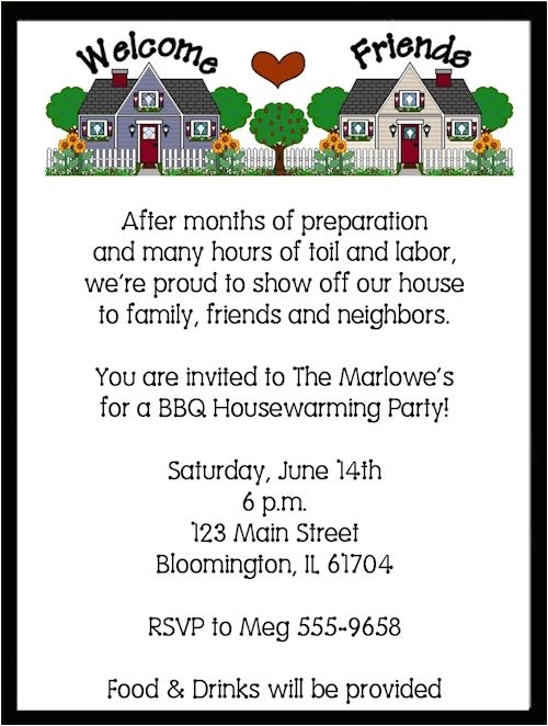 Invitation for A Housewarming Party Housewarming Party Invitation Wording