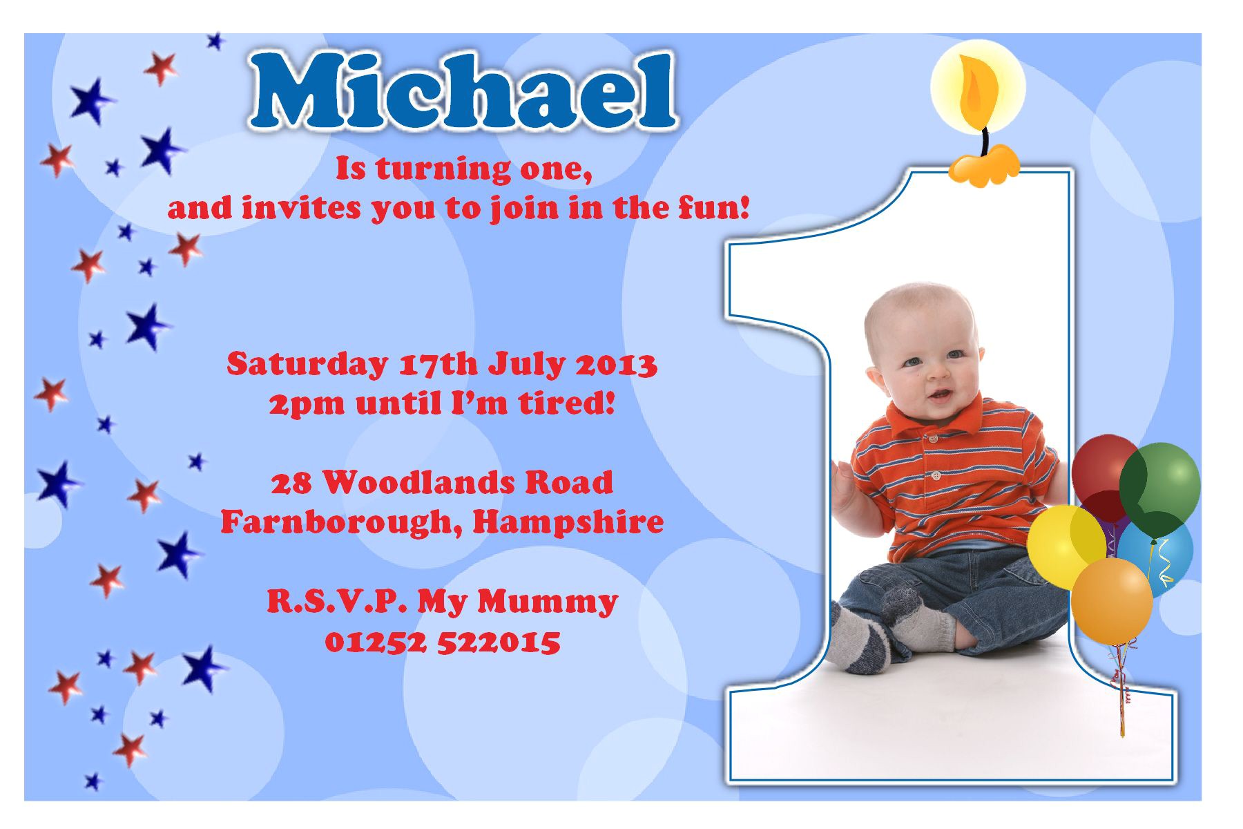 Invitation for Birthday Party Sample Birthday Party Invitation Template Sample