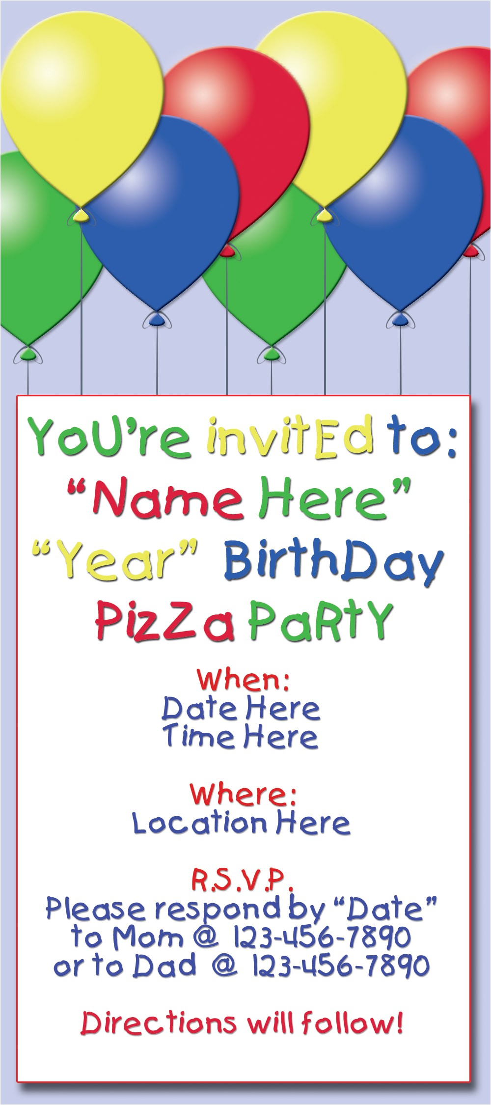 Invitation for Birthday Party Sample My Design solutions Samples