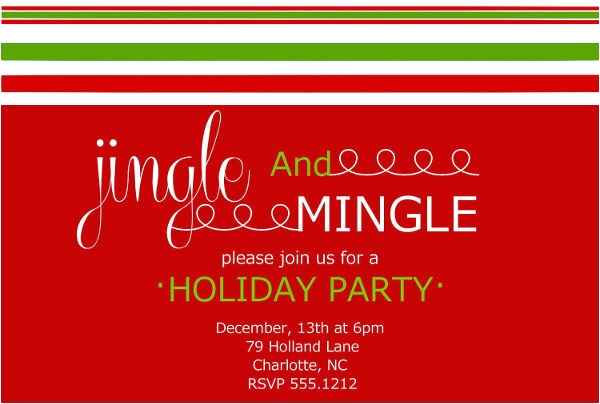 Invitation for Dinner Party at Office 9 Holiday Dinner Invitations Free Sample Example