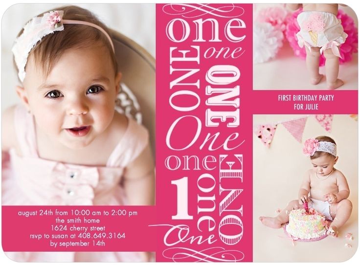 Invitation for One Year Old Birthday Party E Year Old Birthday Party Invitations Ideas