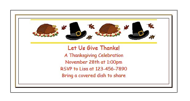 Invitation for Thanksgiving Party to Teachers Thanksgiving Invitations for Preschool – Happy Easter