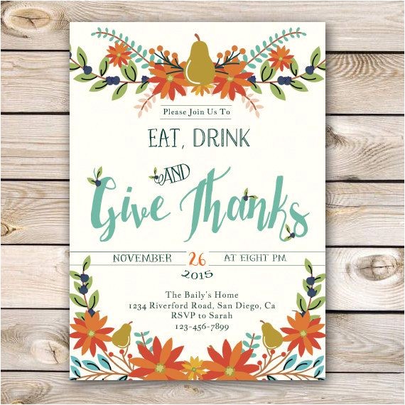 Invitation for Thanksgiving Party to Teachers Thanksgiving Lunch Invitations – Happy Easter