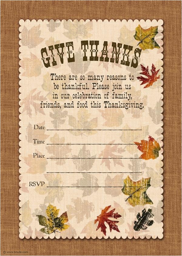 Invitation Wording for Thanksgiving Party Thanksgiving Invitations 365greetings Com
