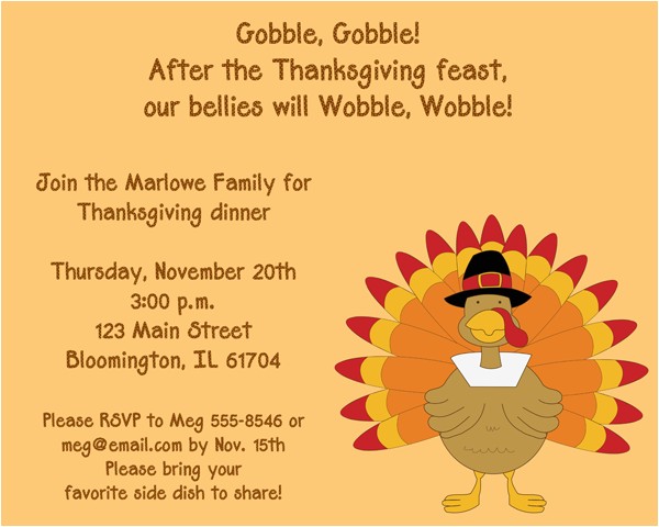 Invitation Wording for Thanksgiving Party Thanksgiving Party Invitation Party Ideas