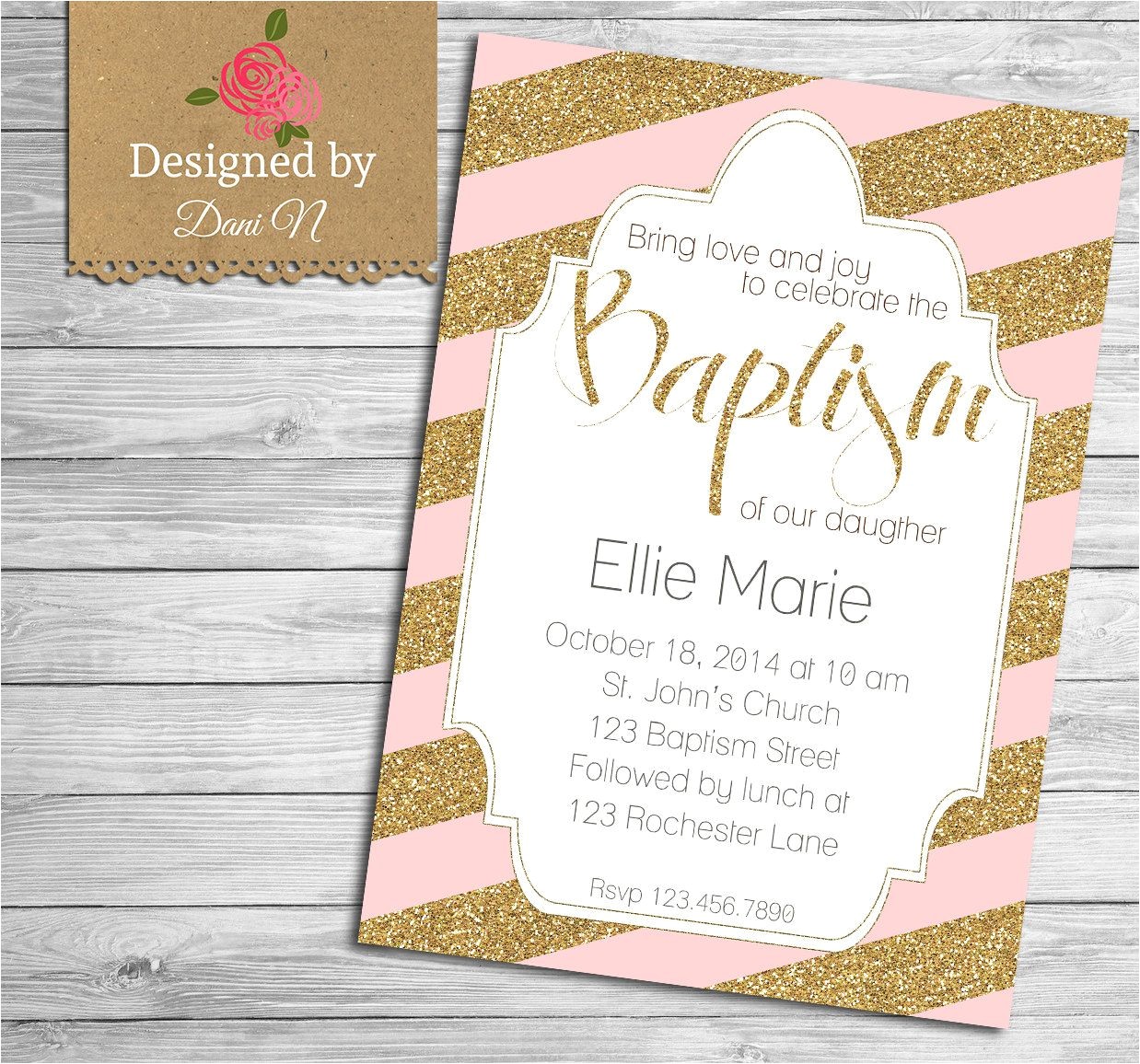 Invitations for Baptism In Spanish Baptism Invitation Baptism Invitations In Spanish