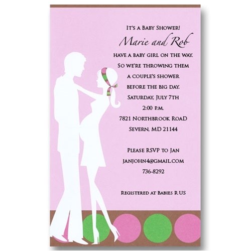 Jack and Jill Baby Shower Invitation Wording Jack and Jill Baby Shower Invitations