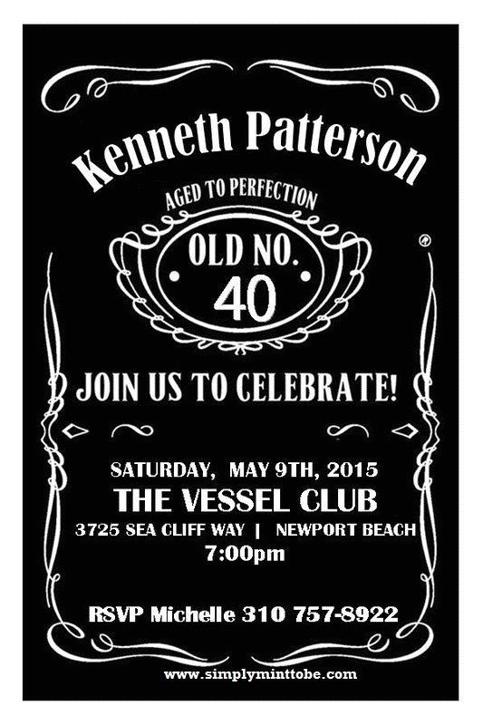 Jack Daniels 40th Birthday Invitations Diy Jack Daniels Inspired 40th Birthday Invitation 4×6 Jack Daniels 40th Birthday Invitations Diy Jack Daniels Inspired 40th Birthday Invitation 4×6