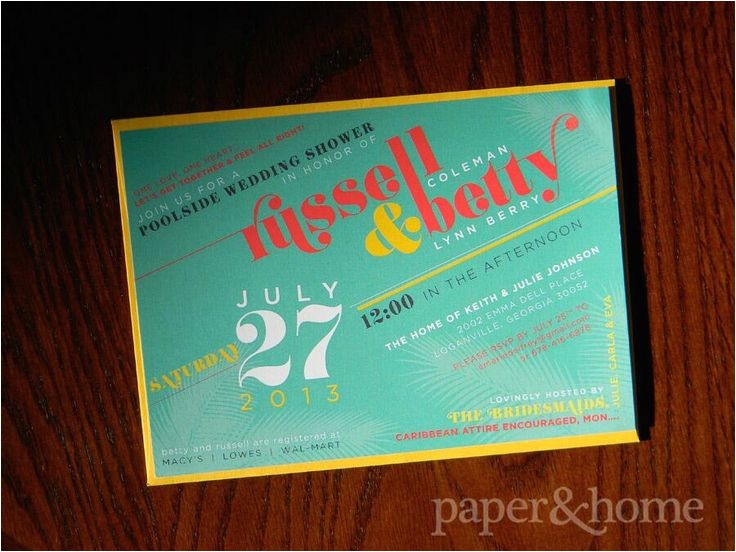 Jamaican themed Bridal Shower Invitations 12 Best Shower Images On Pinterest