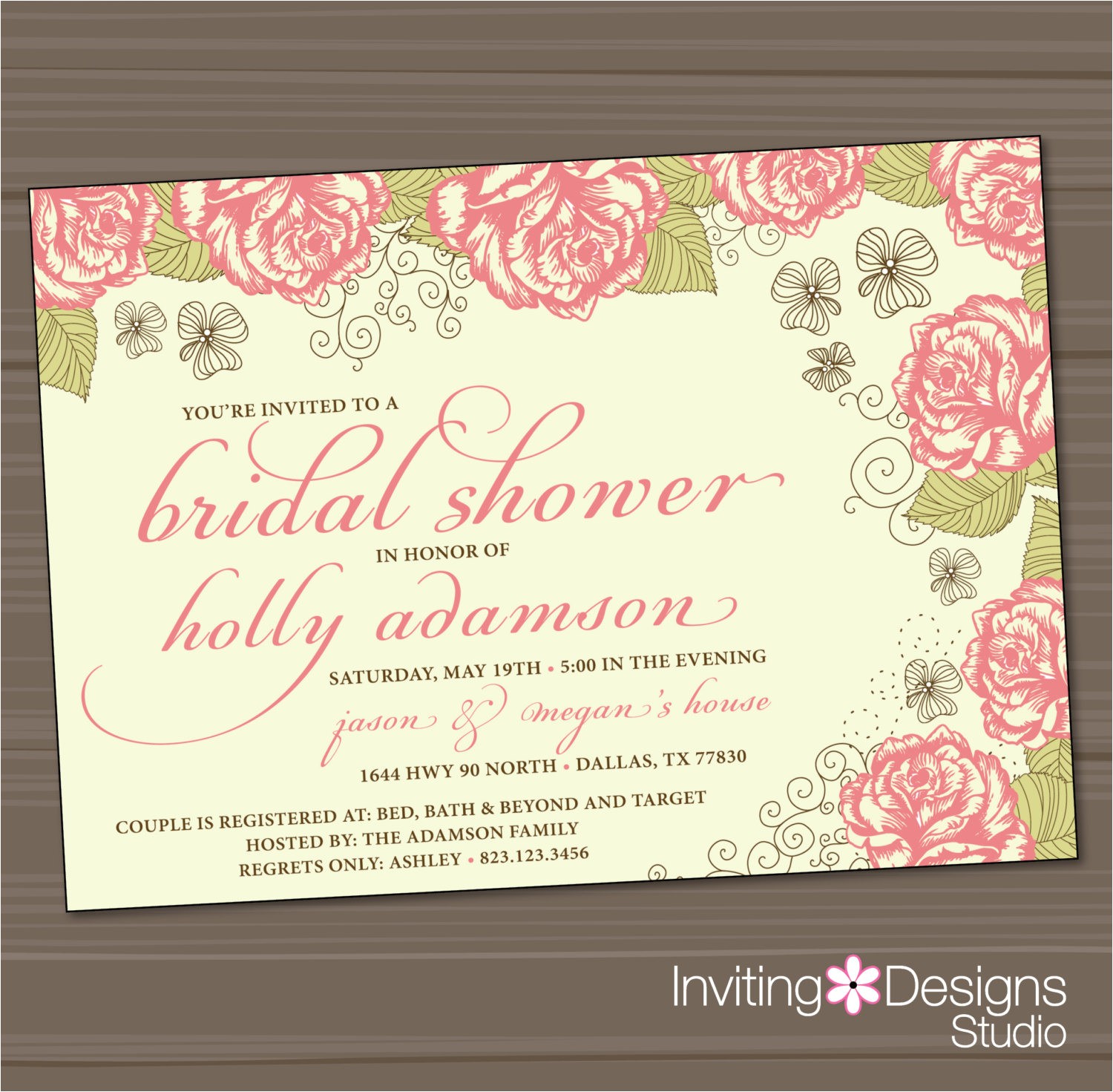 Jamaican themed Bridal Shower Invitations 20 Awesome Vintage Bridal Shower Invitations Stock