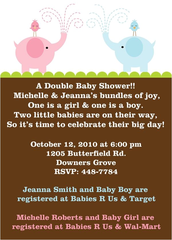 Joint Baby Shower Invitation Wording 25 Best Ideas About Joint Baby Showers On Pinterest
