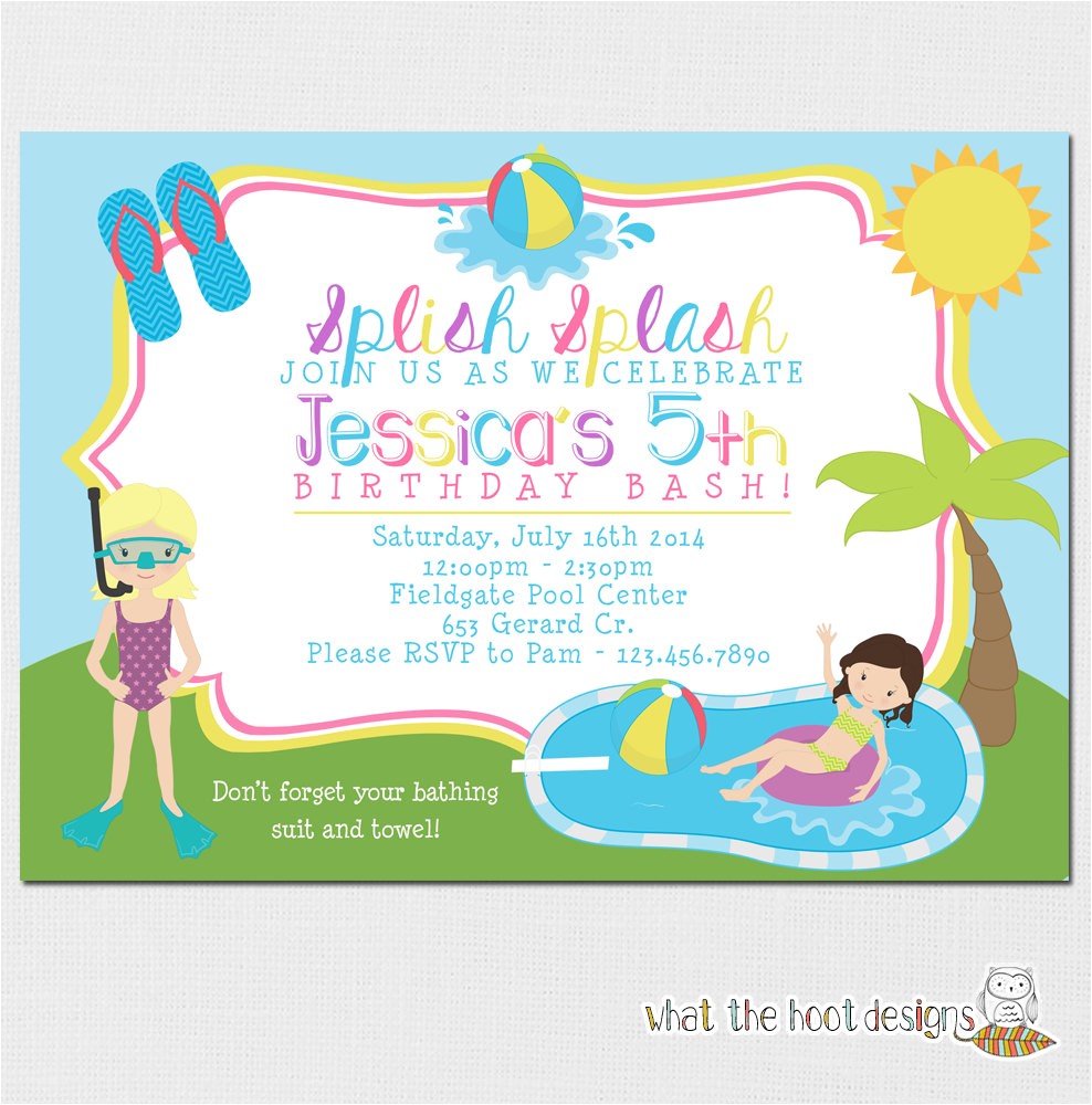Kids Swimming Party Invitations Pool Party Invitation Kids Pool Party Invitation Pool Kids Swimming Party Invitations Pool Party Invitation Kids Pool Party Invitation Pool