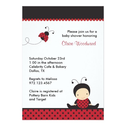 Ladybug Invitations for Baby Shower Ladybug Baby Shower Invitations Announcements Ladybug Invitations for Baby Shower Ladybug Baby Shower Invitations Announcements