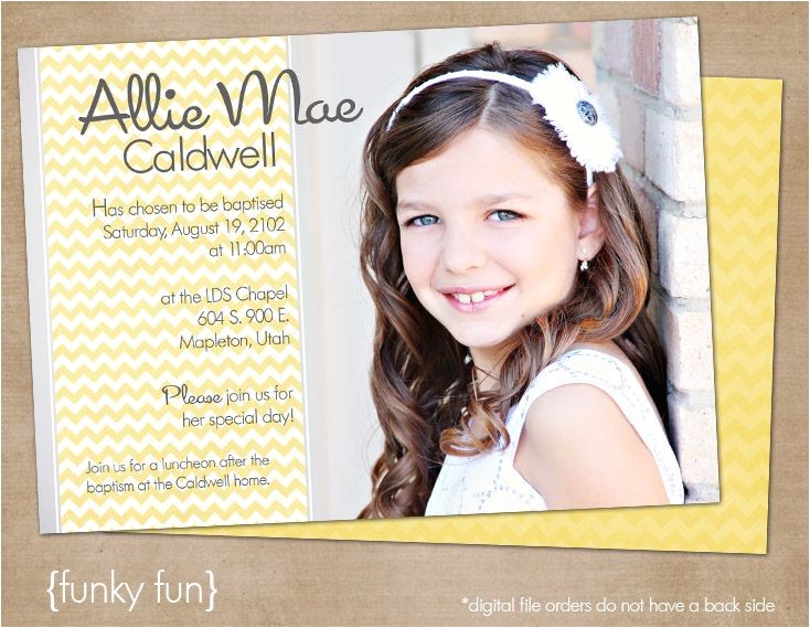 Lds Baptism Invites Lds Baptism Invites Church