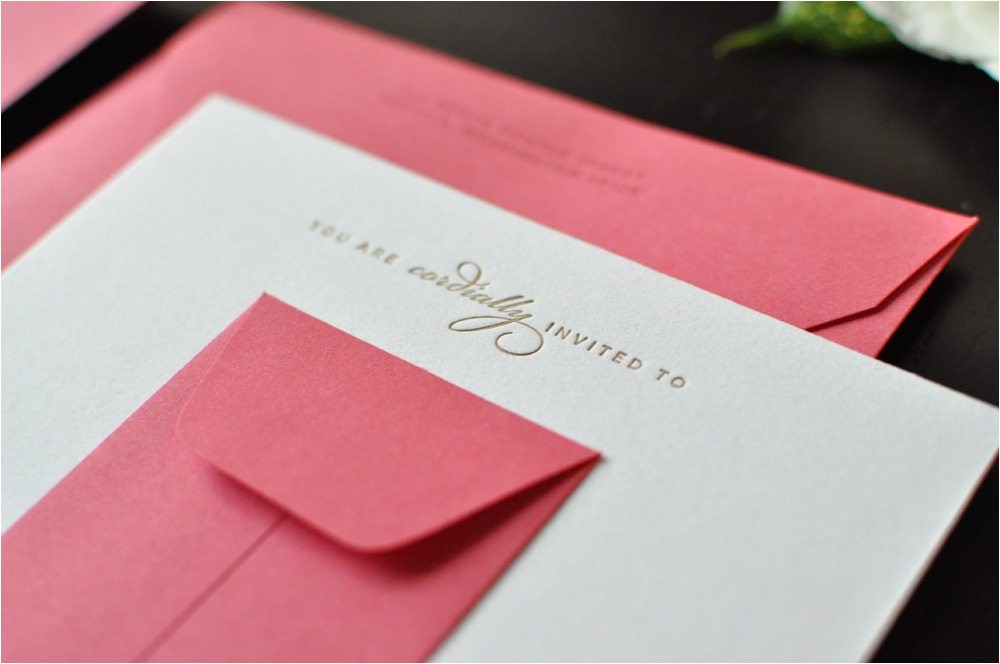 Letterpress Bridal Shower Invitations Pretty Pink Bridal Shower Invitations the Sweetest Occasion