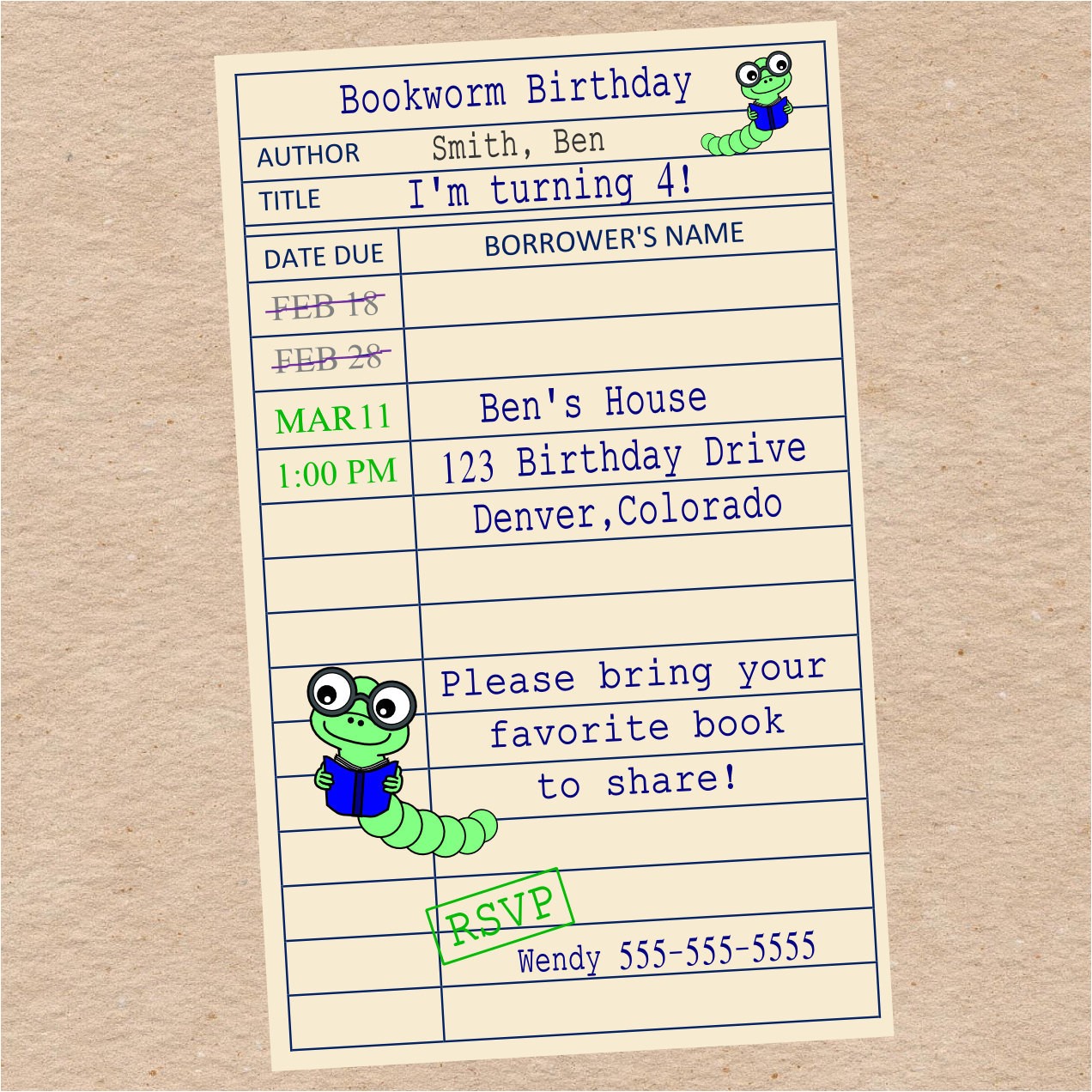 Library Card Baby Shower Invitation Template Library Card Invitation Template 28 Images Items