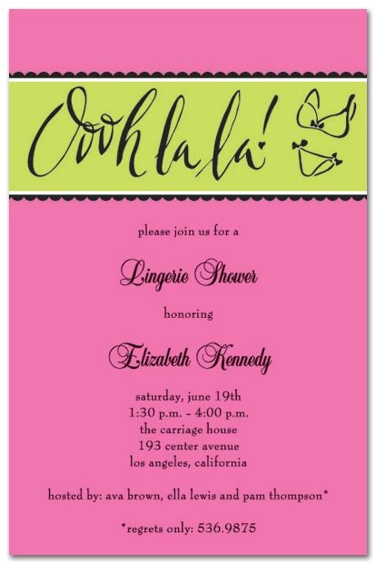 Lingerie Bridal Shower Invitation Wording Lingerie Party Invite Wording Party Ideas Pinterest