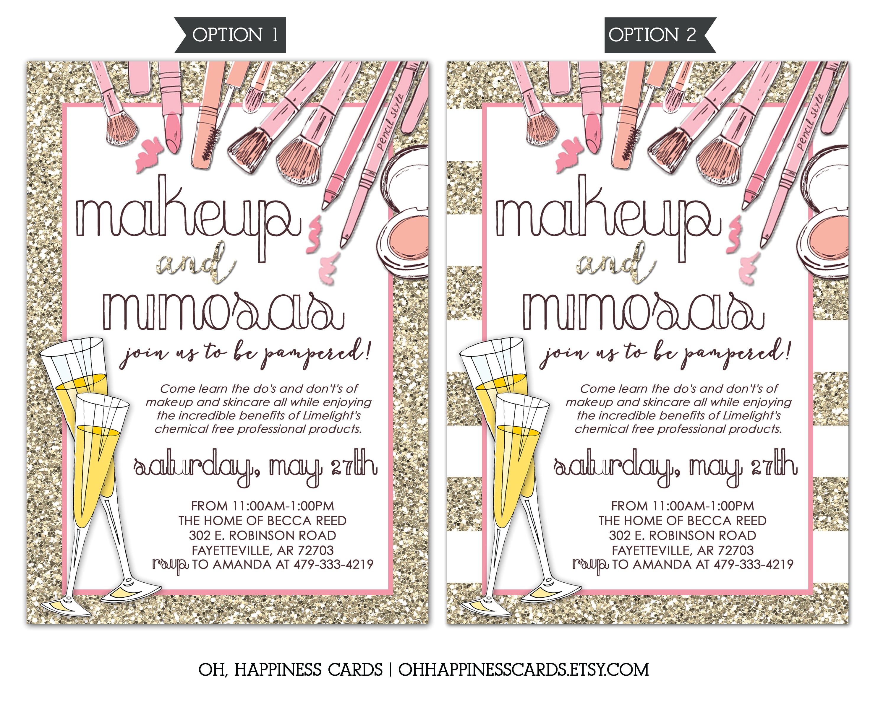 Lipsense Party Invite Wording Limelight Makeup Party Invitation Mary Kay Lipsense
