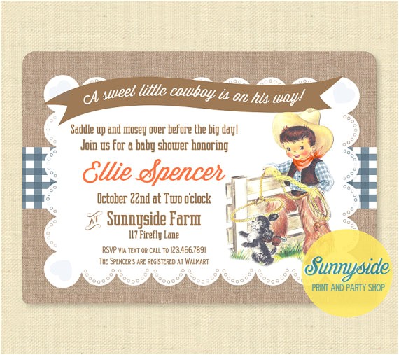 Little Buckaroo Baby Shower Invitations Cowboy Baby Shower Invitation Printable Invite Little Little Buckaroo Baby Shower Invitations Cowboy Baby Shower Invitation Printable Invite Little