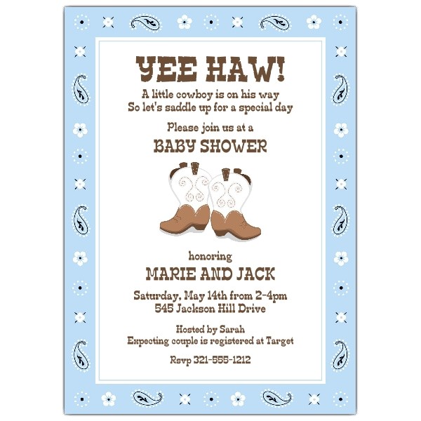 Little Buckaroo Baby Shower Invitations Lil Boy Buckaroo Baby Shower Invitations Little Buckaroo Baby Shower Invitations Lil Boy Buckaroo Baby Shower Invitations
