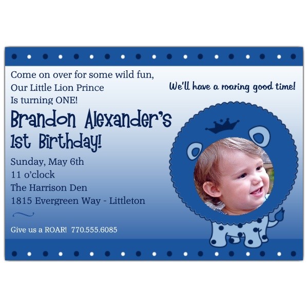 Little Prince First Birthday Invitation 1st Birthday Little Lion Prince Photo Invitations Paperstyle Little Prince First Birthday Invitation 1st Birthday Little Lion Prince Photo Invitations Paperstyle