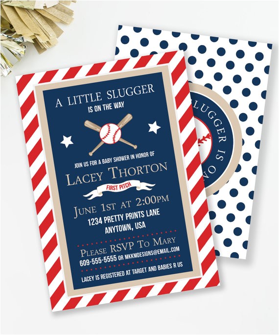 Little Slugger Baby Shower Invitations Baseball Invitation Little Slugger Baby Shower Invitation Little Slugger Baby Shower Invitations Baseball Invitation Little Slugger Baby Shower Invitation