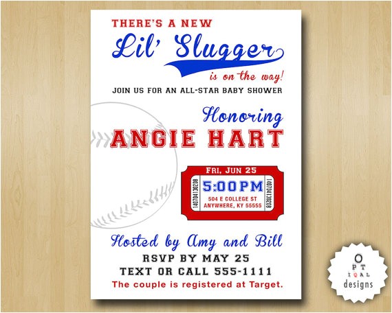 Little Slugger Baby Shower Invitations Lil Slugger Little Man Baseball Baby Shower by Optiqaldesigns Little Slugger Baby Shower Invitations Lil Slugger Little Man Baseball Baby Shower by Optiqaldesigns