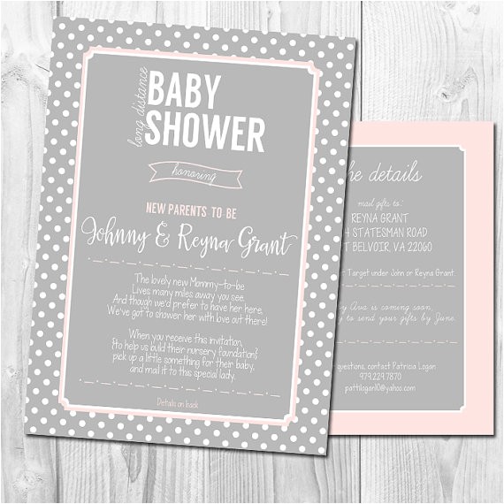 Long Distance Baby Shower Invitation Wording Long Distance Baby Shower Invitation Long Distance Baby Shower Invitation Wording Long Distance Baby Shower Invitation
