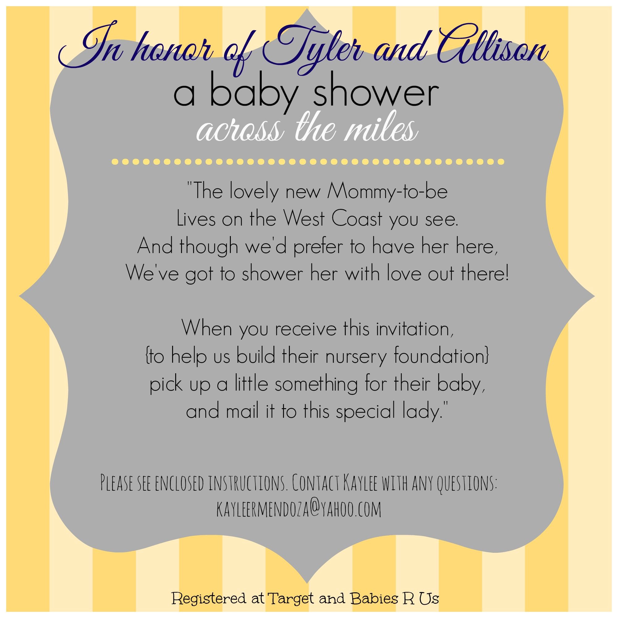 Long Distance Baby Shower Invitation Wording Long Distance Baby Shower Invitation Virtual Baby Shower Long Distance Baby Shower Invitation Wording Long Distance Baby Shower Invitation Virtual Baby Shower