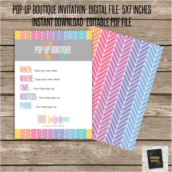 Lularoe Facebook Party Invite Lularoe Pop Up Boutique Party Invitation Pdf by Lularoe Facebook Party Invite Lularoe Pop Up Boutique Party Invitation Pdf by