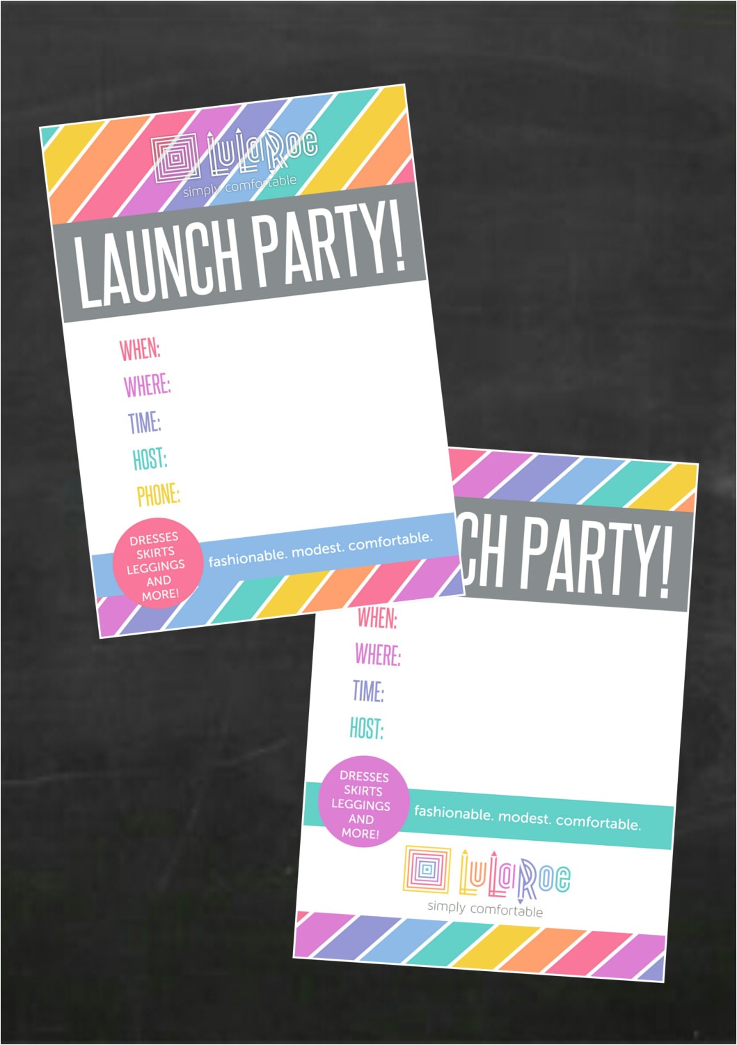 Lularoe Launch Party Invite Lularoe Launch Party Invitation Jpg Blank Files by
