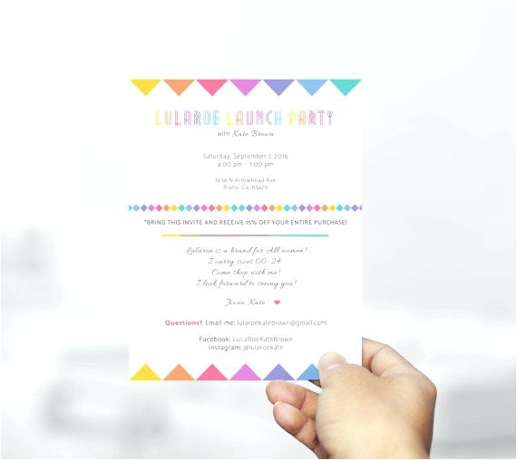 Lularoe Party Invite Wording Invitation Wording Launch Party Image Collections