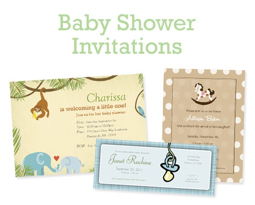 Magnet Baby Shower Invitations Personalized Baby Shower Invitations by Crinklednose