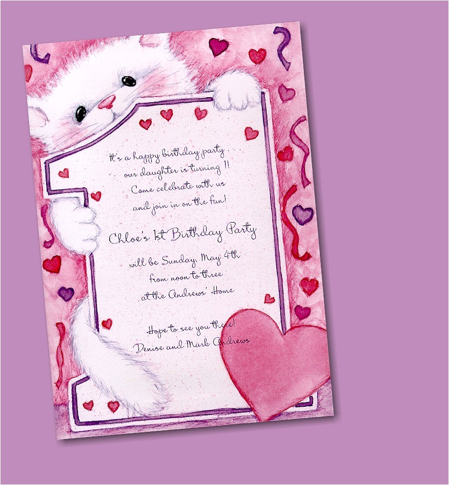 Make 1st Birthday Invitations 1st Birthday Party Invites