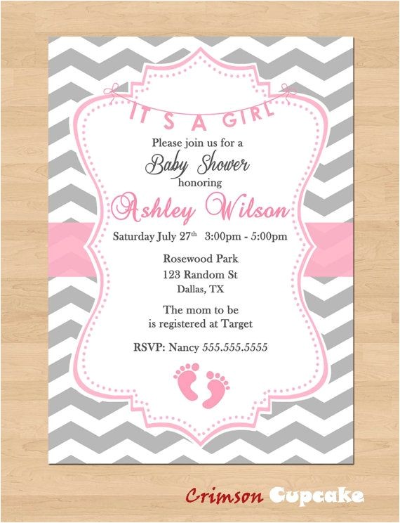 Make Baby Shower Invitations Online for Free to Print Free Printable Chevron Baby Shower Invitations