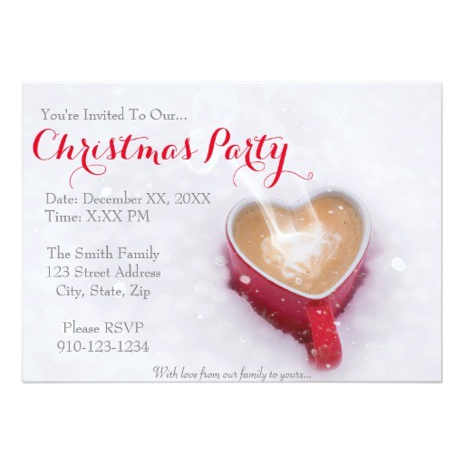 Make Your Own One Direction Birthday Invitations Create Your Own Christmas Party Invitation Zazzle