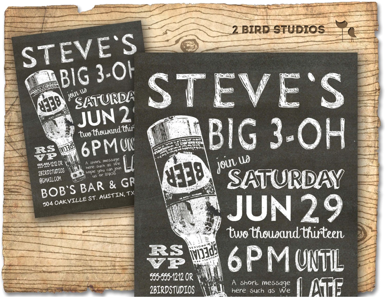 Male Birthday Invitation 30th Birthday Invitation 30th 40th 50th 60th Male Birthday