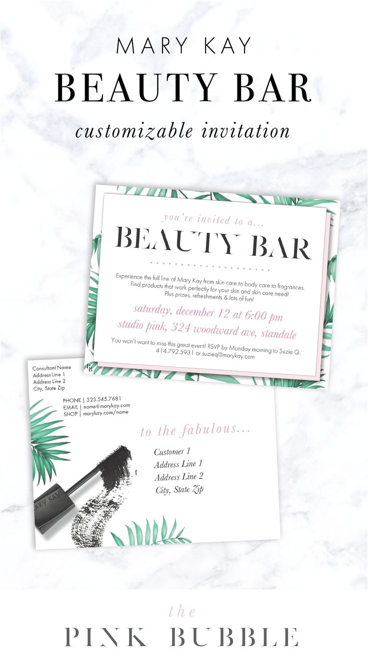Mary Kay Cosmetics Party Invitations 23 Best Mary Kay Invitations Images On Pinterest